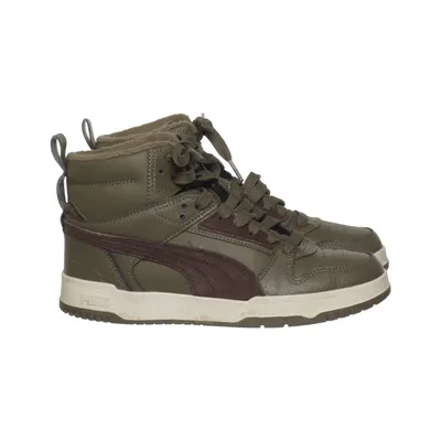 Trainers (Green, Brown) from Puma Leather