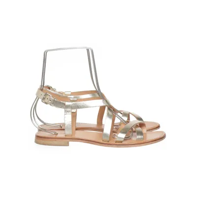 Sandalen (Goud) van L.K. Bennett Leer