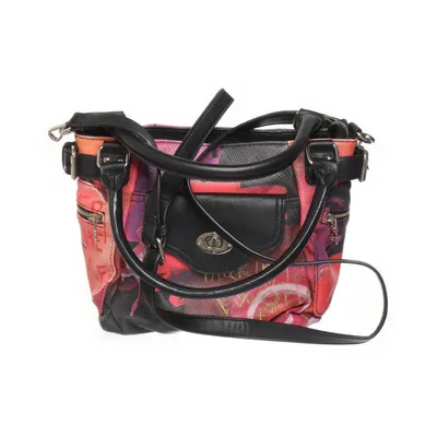 Axelremsväska (Svart, Röd, Lila) från Desigual Polyester, Polyuretan