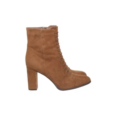 Heeled boots (Brown) from Star Collection