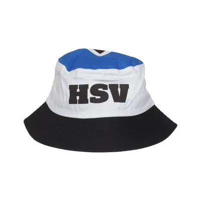 Bucket hat (Blauw, Wit, Zwart) van Hamburger SV Katoen