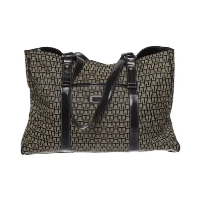 Handbag (Beige, Black) from Tommy Hilfiger