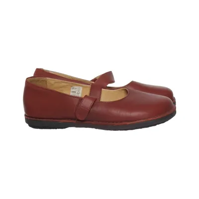 Ballerines (Rouge) de Gudrun Sjödén Cuir