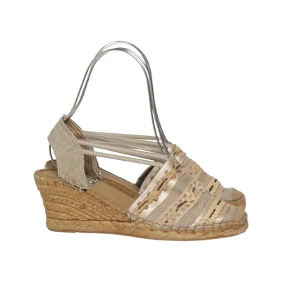 Chaussure compensées (Beige) de Vidorreta