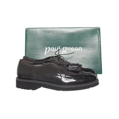 Derby schoenen (Zwart, Grijs) van Paul Green Leer