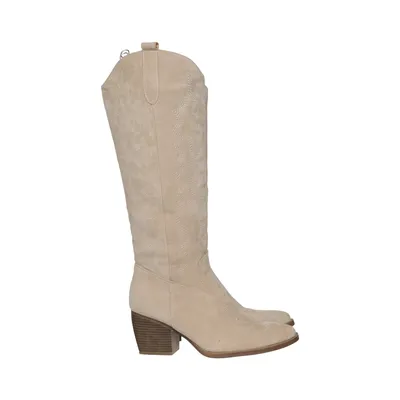Cowboyboots (Beige) från Lucky Shoes