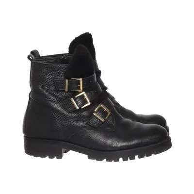 Bottines (Noir) de Sommerkind Cuir, Laine