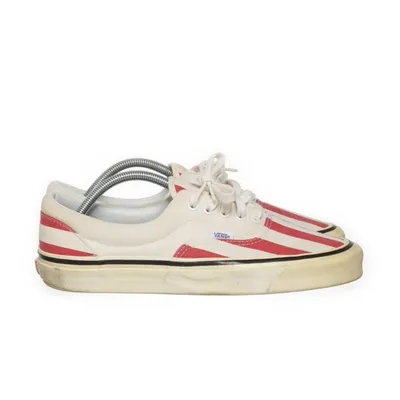 Canvas schoenen (Beige, Rood) van Vans