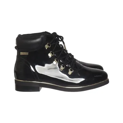 Laced boots (Black) from Les Tropeziennes Leather