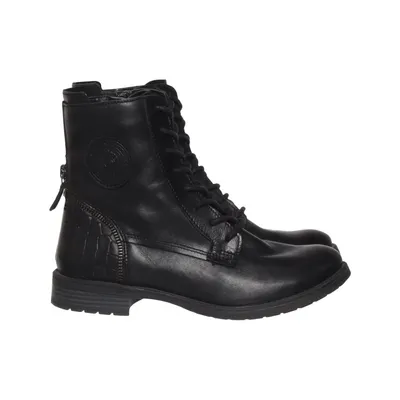Schnürstiefel (Schwarz) von Bugatti Leder