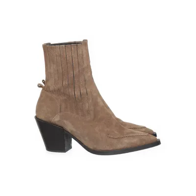 Cowboy boots (Brown) from Nubikk Suede