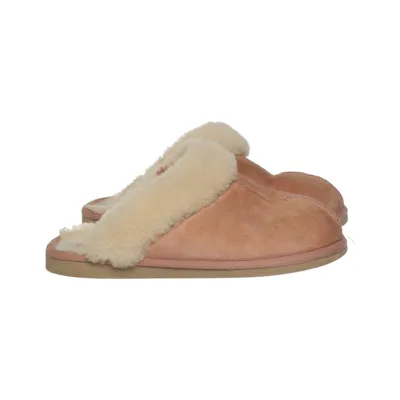 Chaussons (Rose, Beige) de Shepherd Cuir, Laine