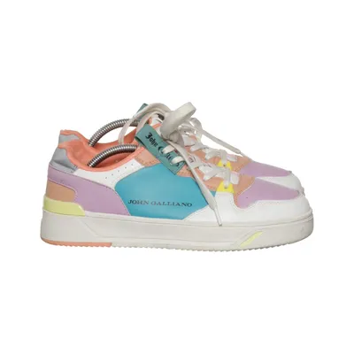 Baskets (Blanc, Multicolore) de John Galliano