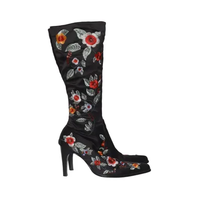 Heeled boots (Black, Multicolored) from Rudi & Harald Nielsen