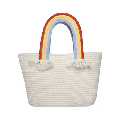 Sac de plage (Blanc, Multicolore)
