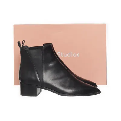 Laarzen met hak (Jensen) van Acne Studios Leer