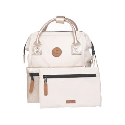 Backpack (Beige, Multicolored) from Cabaïa