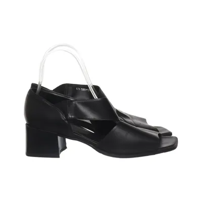 High heel sandals (Black) from Giovanna Leather