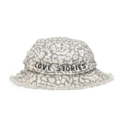 Bucket hat (Groen, Meerkleurig) van Love Stories x H&M Katoen