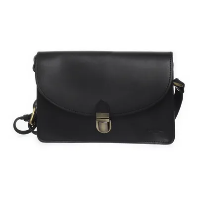 Shoulder-bag (Black) from Gusti Leder Studio