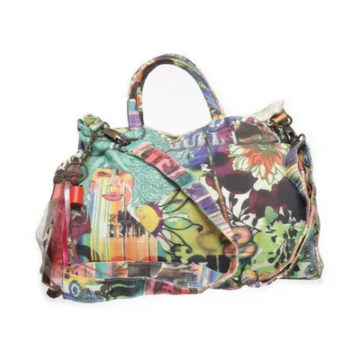 Handväska (Grön, Gul, Röd, Flerfärgad) från Desigual