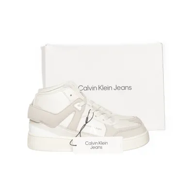 Sneakers (Hvid, Beige) fra Calvin Klein Læder