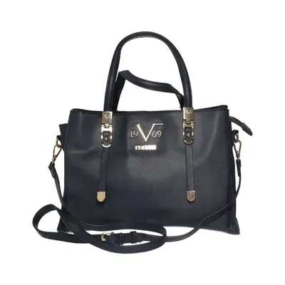 Handtas (Blauw) van 19V69 Italia by Versace 1969 Leer
