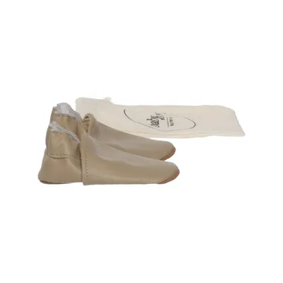 Baby booties (Beige) from Baby Mocs Leather