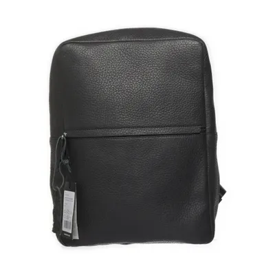 Ryggsäck (Svart) från Zign Skinn, Mocka