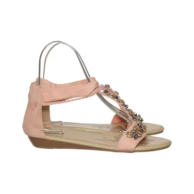 Chaussures de marche (Rose, Multicolore) de Super Mode