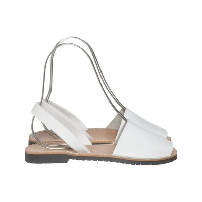 Sandales (Blanc) de Menorquina Cuir