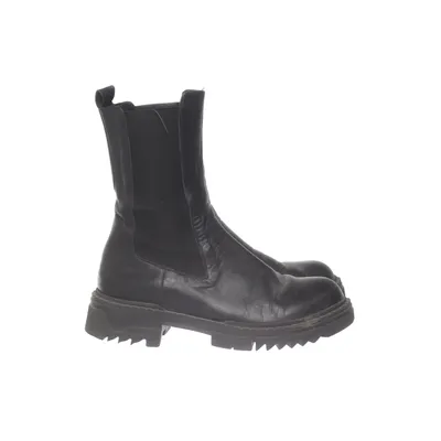 Chelsea boots (Sort) fra NA-KD Læder