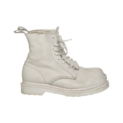 Veterlaarzen (Wit) van Dr. Martens