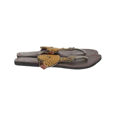 Flip-flops (Brown, Yellow, Multicolored) from Tarmak Leather