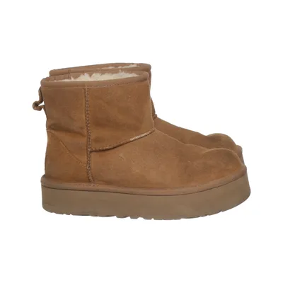 Ankelstøvler (Classic Mini Platform) fra UGG Læder