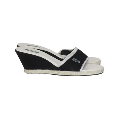 Mules (Noir, Blanc) de Lacoste