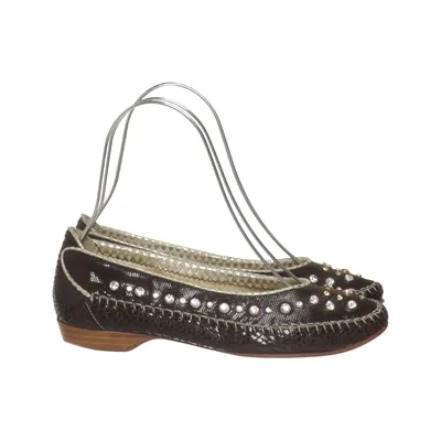 Ballet flats (Brown) from Bottega Leather