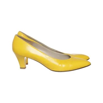 Escarpins (Jaune) de Bruno Magli Cuir