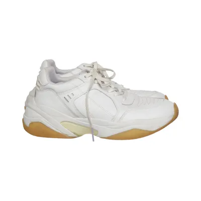 Trainers (White, Brown) from Tamaris Fashletics Leather