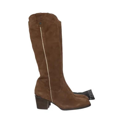 Cowboy boots (Brown) from Carmela Leather