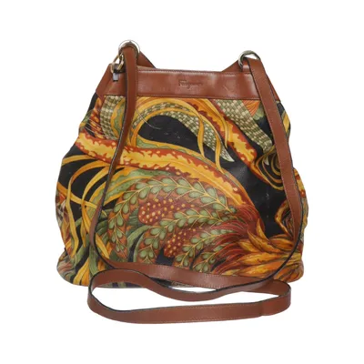 Shoulder-bag (Brown, Multicolored) from Salvatore Ferragamo