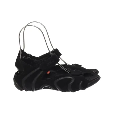 Sandalen (Zwart) van Ecco Leer