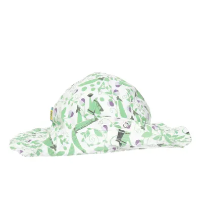 Buckethatt (Vit, Grön, Lila) från Duns Sweden Ekologisk bomull