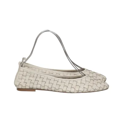 Ballet flats (White) from L37 Leather