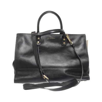 Handtas (Zwart) van Lulu Guinness Katoen, Leer
