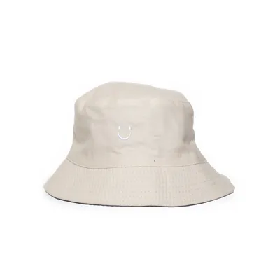 Buckethatt (Svart, Beige)