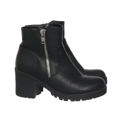 Heeled boots (Black) from DS Shoes by DinSko