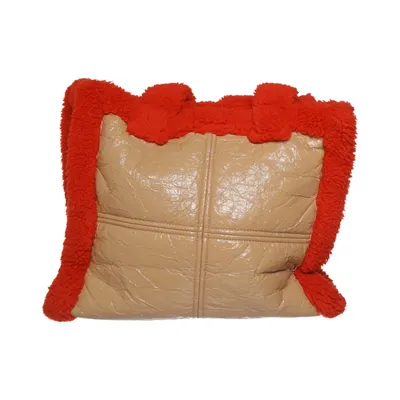 Handtas (Beige, Rood) van Stand Studio Polyester