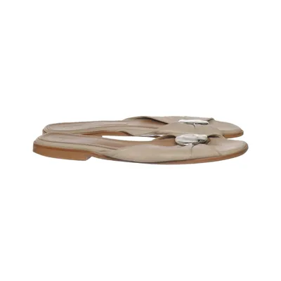 Mules (Beige) de Flattered x Michaela Forni Cuir
