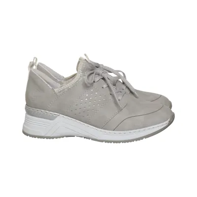 Sneakers (Gray, White) from Rieker Antistress Leather